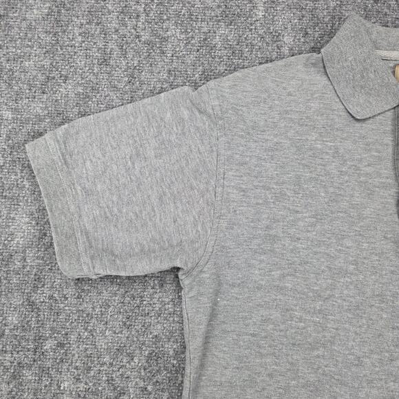 Vintage Ohio State Buckeyes Polo Shirt Men Medium Gray NCAA Football Embroidered - Picture 8 of 16